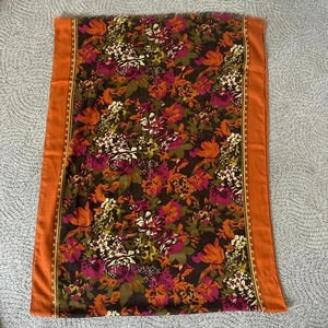 Floral scarf